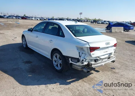 2018 Audi A4 2.0T Premium/2.0T Tech Premium from USA, damaged, VIN WAUDNAF40JA169852